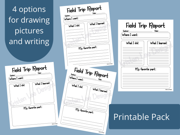 Field Trip Report, PDF Printable